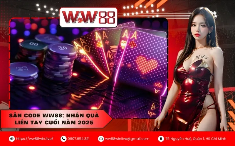 Săn code WW88 Nhận quà liền tay cuối năm 2025